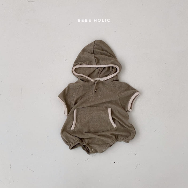 BEBE HOLIC - Korean Children Fashion - #Kfashion4kids - Linen Hoody Bodysuit - 8