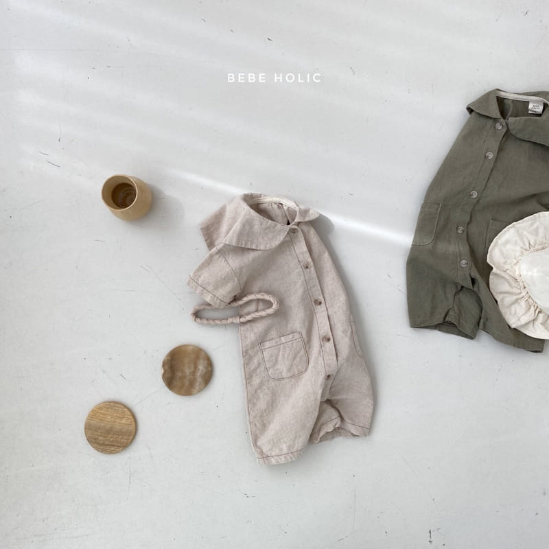 BEBE HOLIC - Korean Children Fashion - #Kfashion4kids - Eve Linen Bodysuit