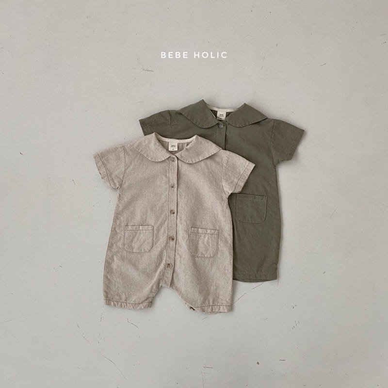 BEBE HOLIC - Korean Children Fashion - #Kfashion4kids - Eve Linen Bodysuit - 2