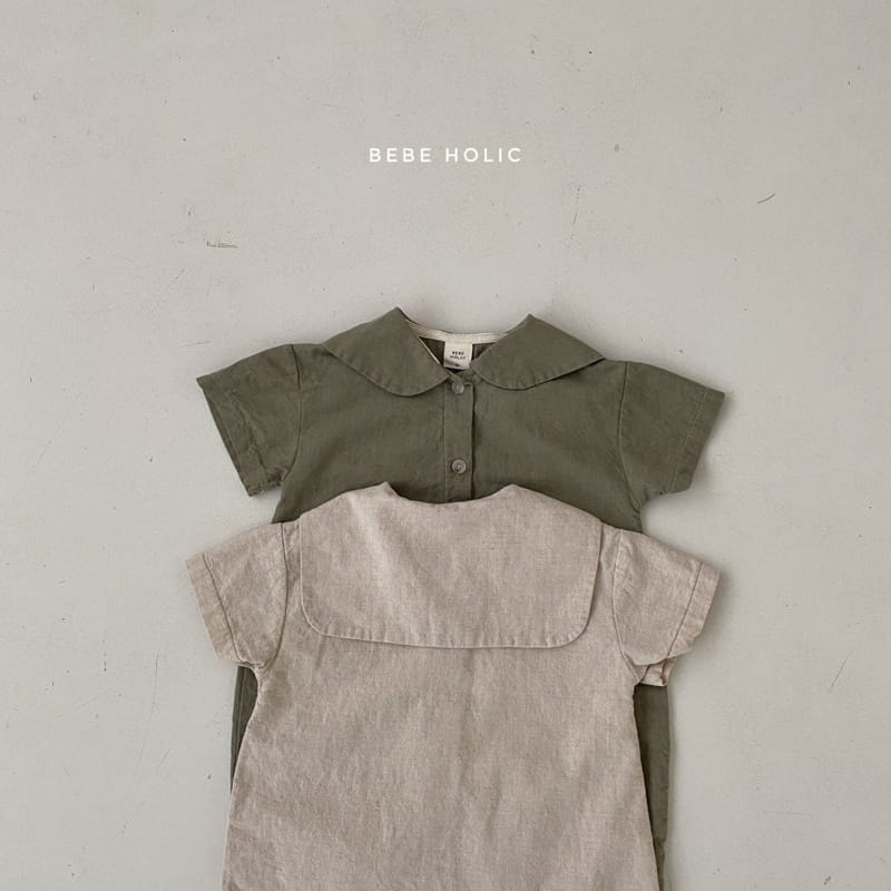BEBE HOLIC - Korean Children Fashion - #Kfashion4kids - Eve Linen Bodysuit - 5
