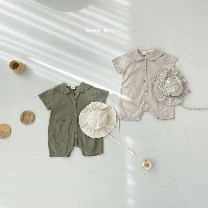 BEBE HOLIC - Korean Children Fashion - #Kfashion4kids - Eve Linen Bodysuit - 8