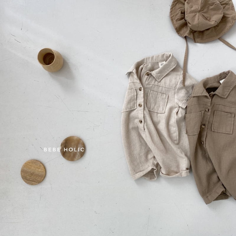 BEBE HOLIC - Korean Children Fashion - #Kfashion4kids - Dino Shirt Bodysuit - 6
