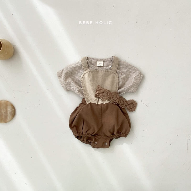BEBE HOLIC - Korean Children Fashion - #Kfashion4kids - Dori Dungarees Bodysuit - 7