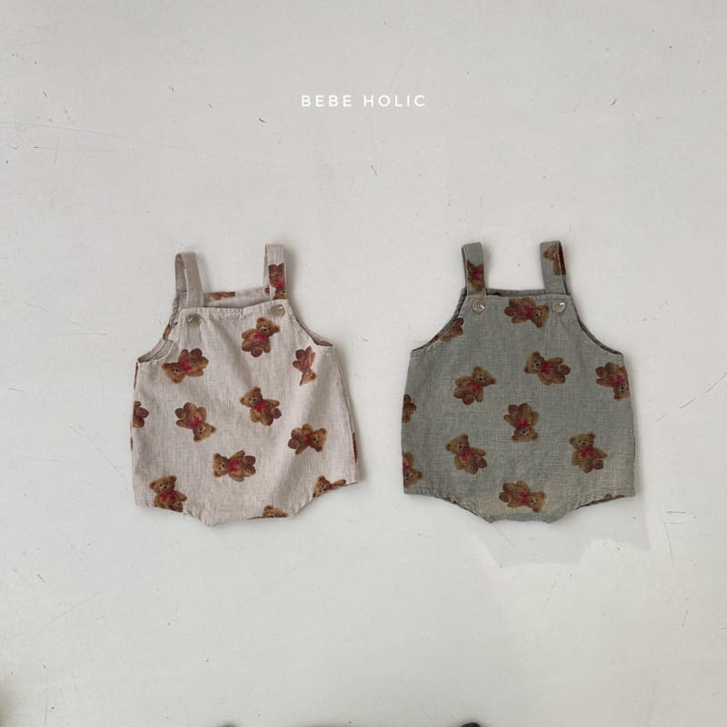 BEBE HOLIC - Korean Children Fashion - #Kfashion4kids - Teddy Bear Bodysuit - 2