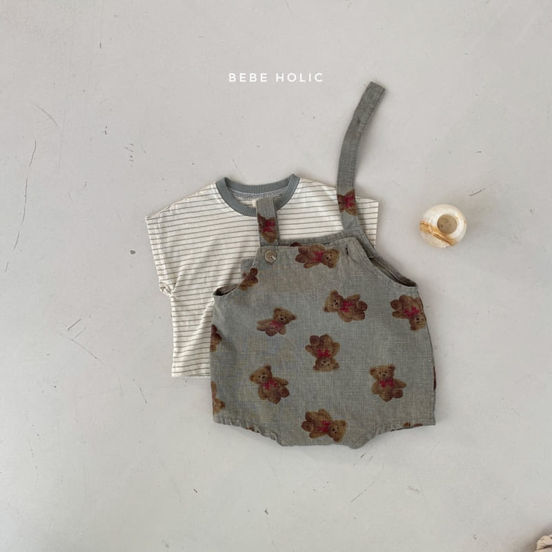 BEBE HOLIC - Korean Children Fashion - #Kfashion4kids - Teddy Bear Bodysuit - 9