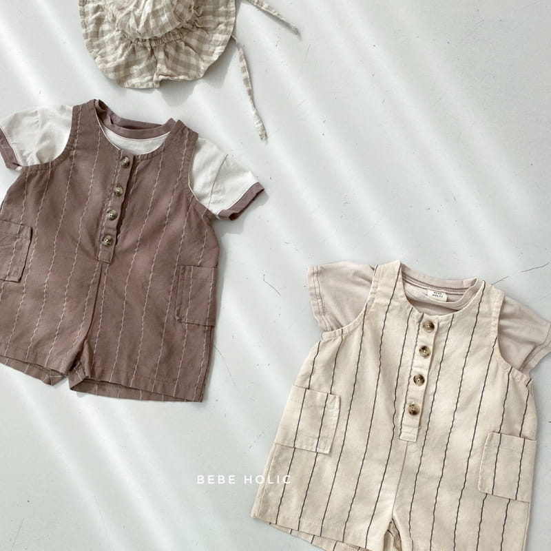 BEBE HOLIC - Korean Children Fashion - #Kfashion4kids - Mont Sleeveless Bodysuit - 8