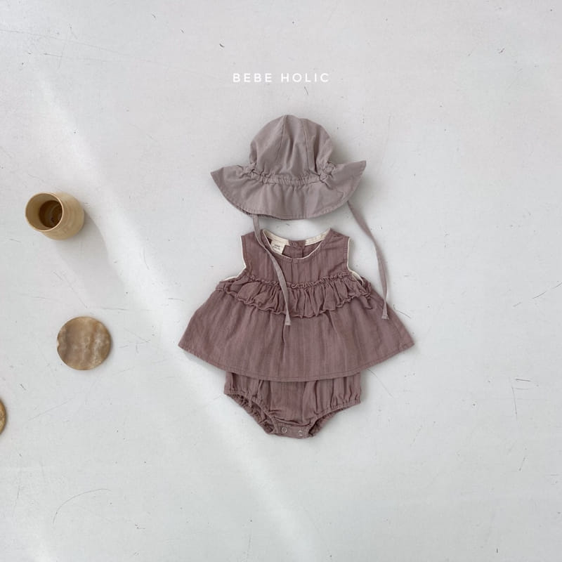 BEBE HOLIC - Korean Children Fashion - #Kfashion4kids - Soho Top Bottom Set - 3
