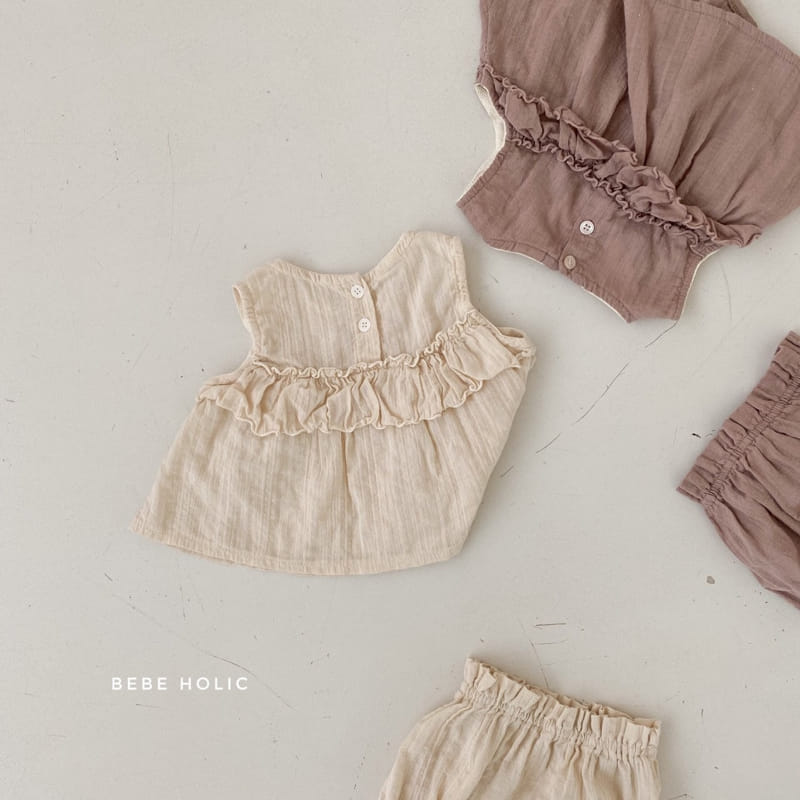 BEBE HOLIC - Korean Children Fashion - #Kfashion4kids - Soho Top Bottom Set - 5