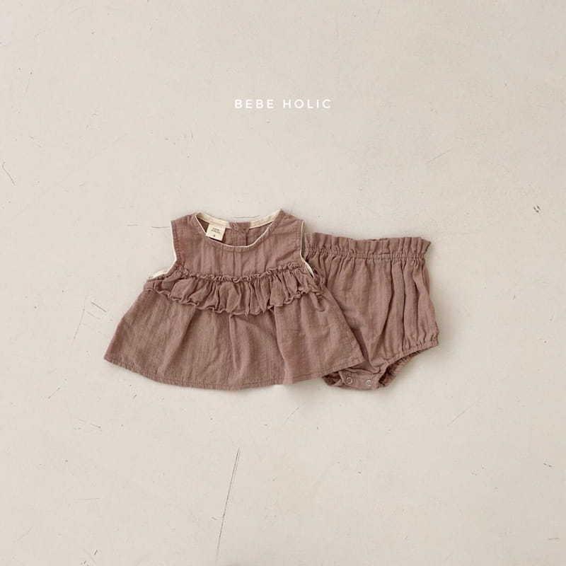 BEBE HOLIC - Korean Children Fashion - #Kfashion4kids - Soho Top Bottom Set - 6
