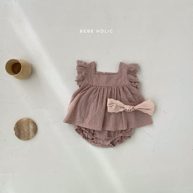 BEBE HOLIC - Korean Children Fashion - #Kfashion4kids - Daily Top Bottom Set - 4