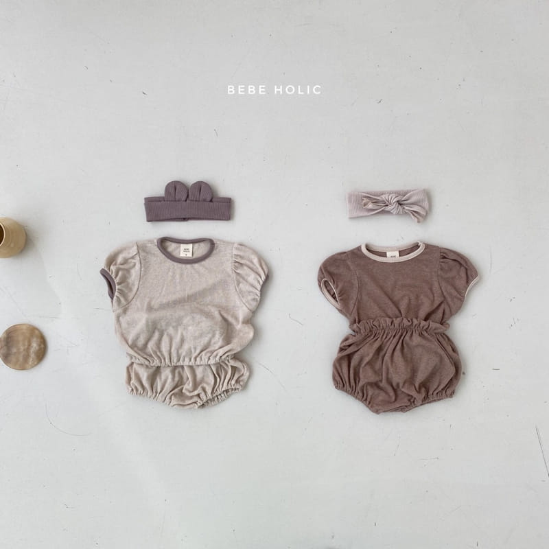 BEBE HOLIC - Korean Children Fashion - #Kfashion4kids - Amber Top Bottom Set - 5