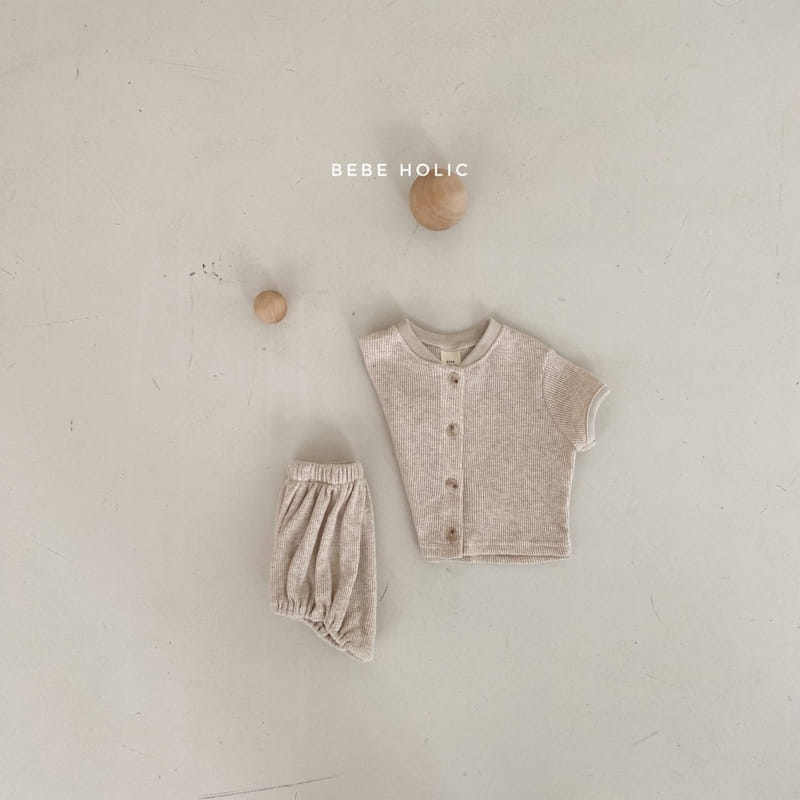 BEBE HOLIC - Korean Children Fashion - #Kfashion4kids - Bing Bong Cardigan Bloomer Set - 6