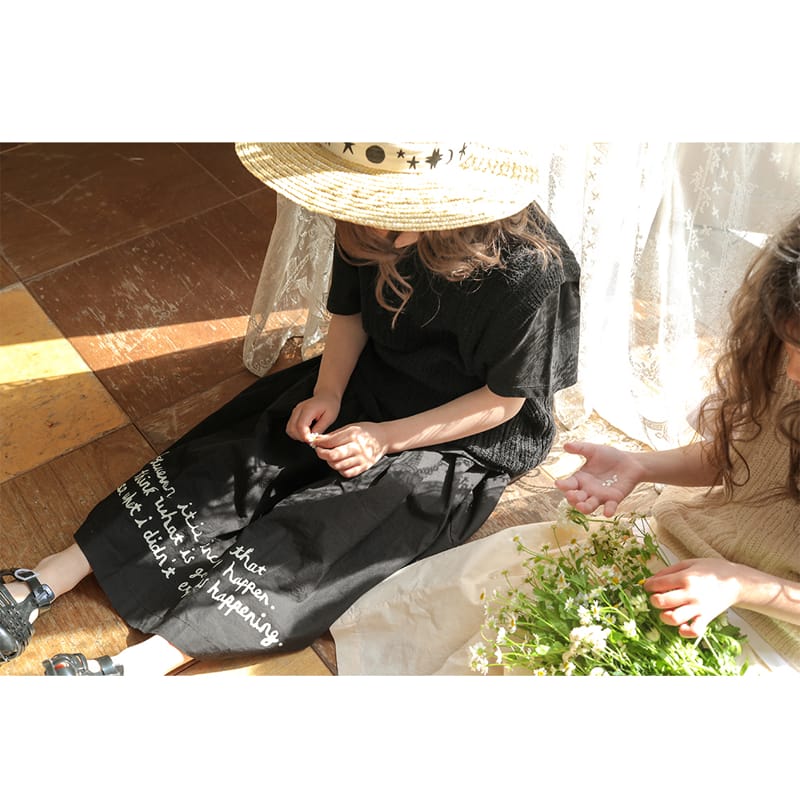 BIEN A BIEN - Korean Children Fashion - #Kfashion4kids - Rotin Skirt