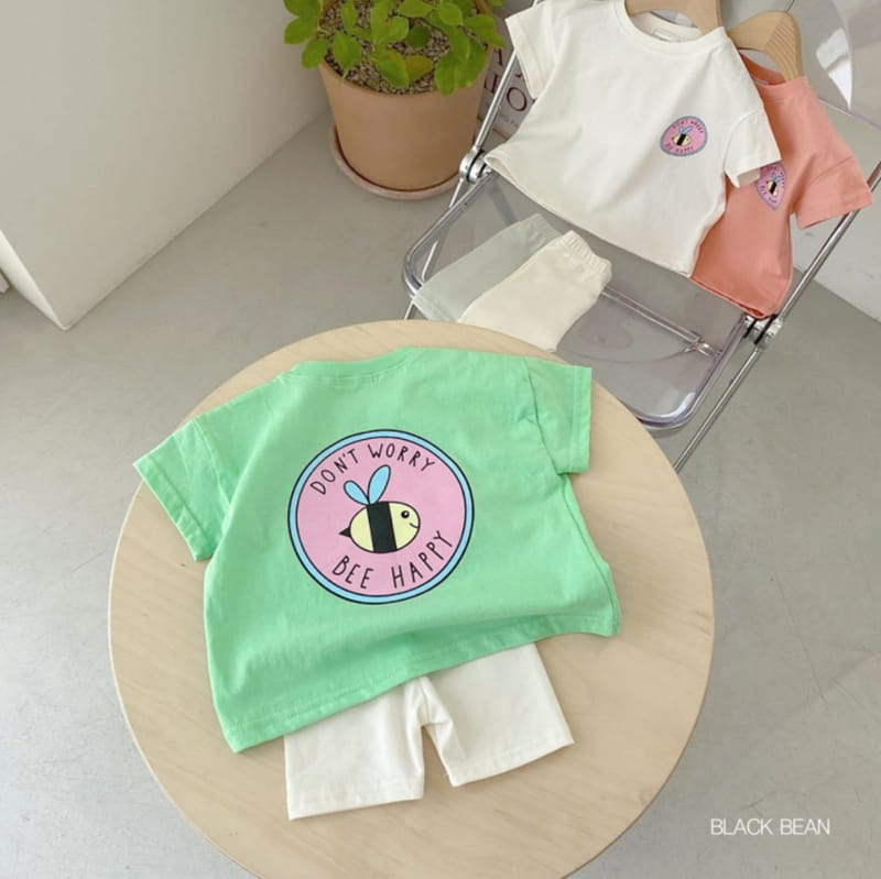 BLACK BEAN - Korean Children Fashion - #Kfashion4kids - Honey Bee Bebe Top Bottom Set - 4