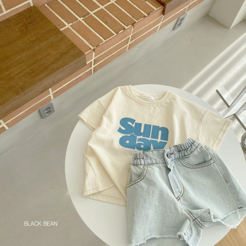 BLACK BEAN - Korean Children Fashion - #Kfashion4kids - Sunday Tee - 2