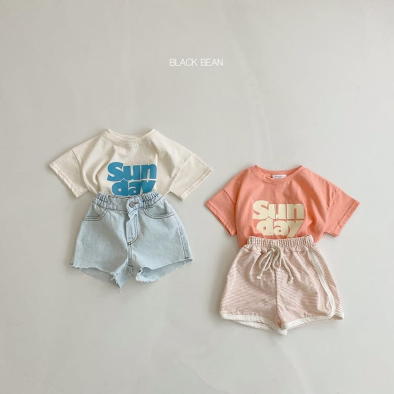 BLACK BEAN - Korean Children Fashion - #Kfashion4kids - Sunday Tee - 4
