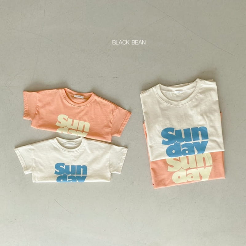 BLACK BEAN - Korean Children Fashion - #Kfashion4kids - Sunday Tee - 5