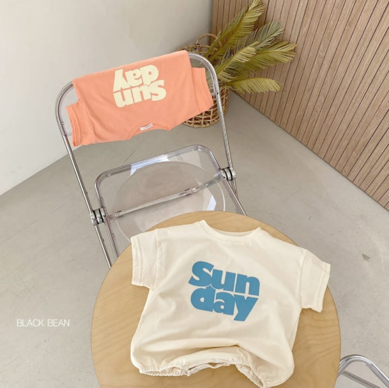 BLACK BEAN - Korean Children Fashion - #Kfashion4kids - Sunday Bodysuit