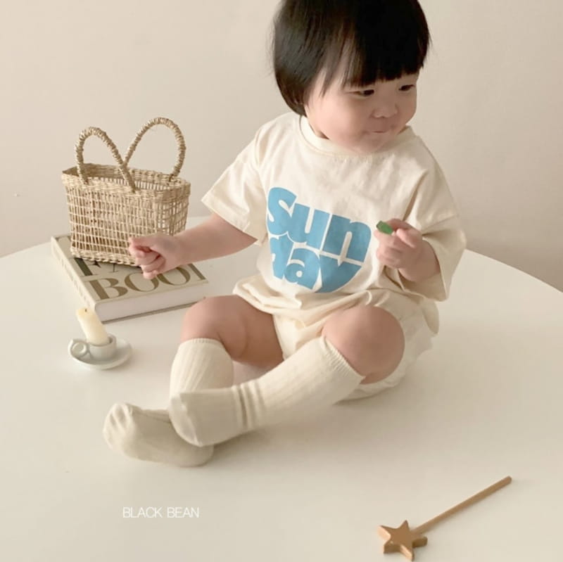 BLACK BEAN - Korean Children Fashion - #Kfashion4kids - Sunday Bodysuit - 8
