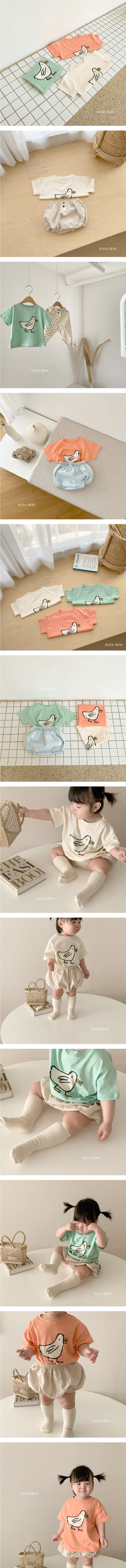BLACK BEAN - Korean Children Fashion - #Kfashion4kids - Waddle Bebe Tee