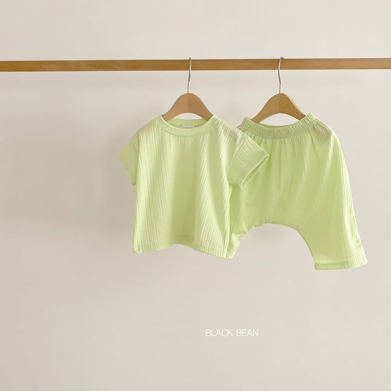 BLACK BEAN - Korean Children Fashion - #Kfashion4kids - Cool Bebe Top Bottom Set