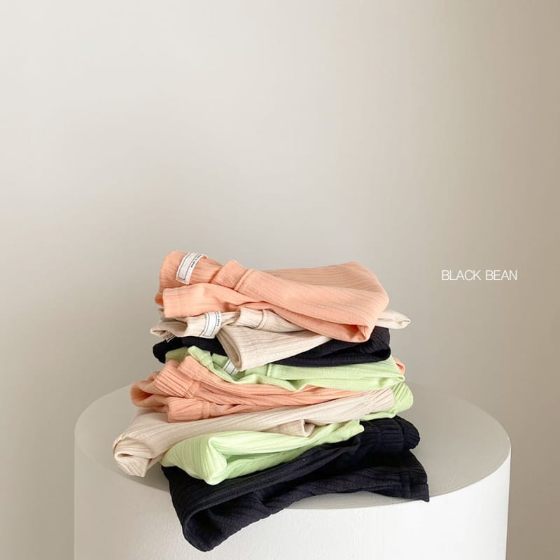 BLACK BEAN - Korean Children Fashion - #Kfashion4kids - Cool Bebe Top Bottom Set - 5
