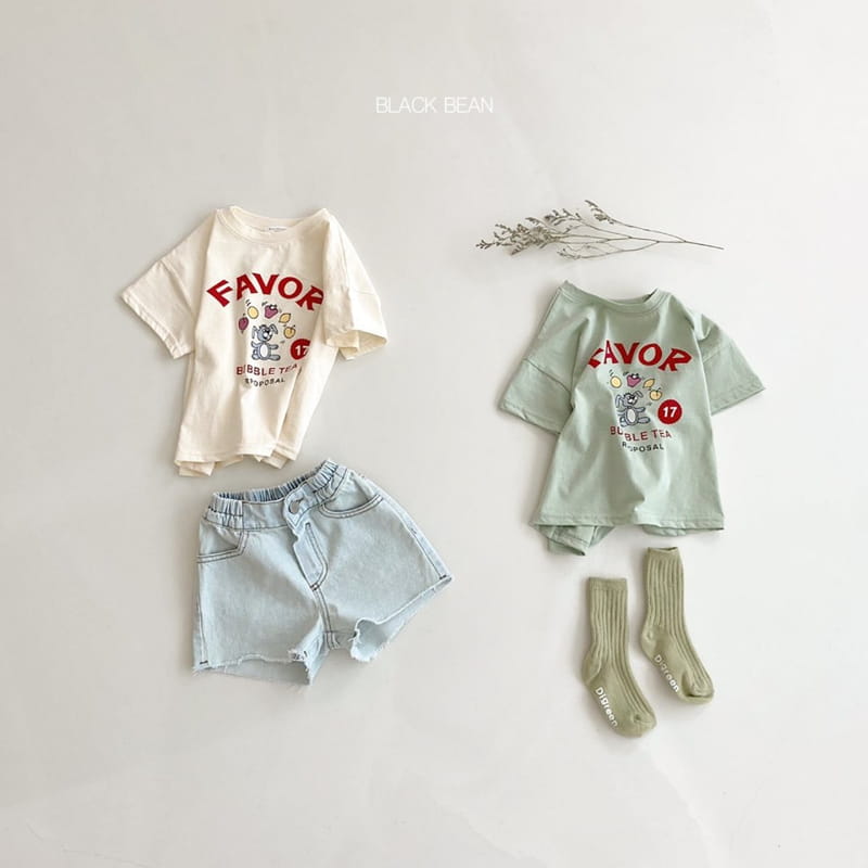 BLACK BEAN - Korean Children Fashion - #Kfashion4kids - Favor Tee - 5