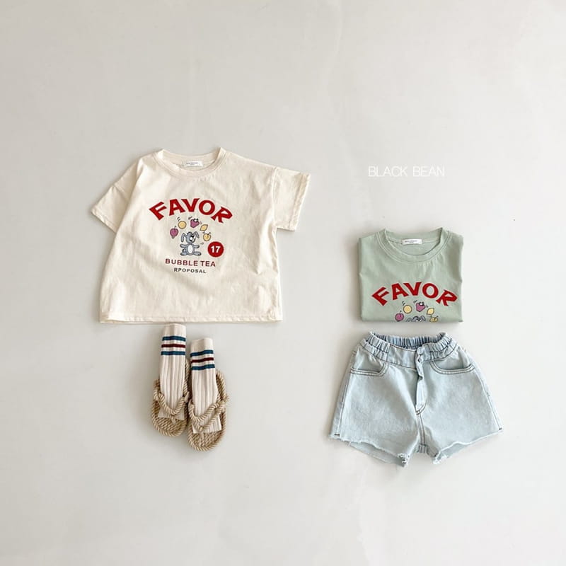 BLACK BEAN - Korean Children Fashion - #Kfashion4kids - Favor Tee - 7