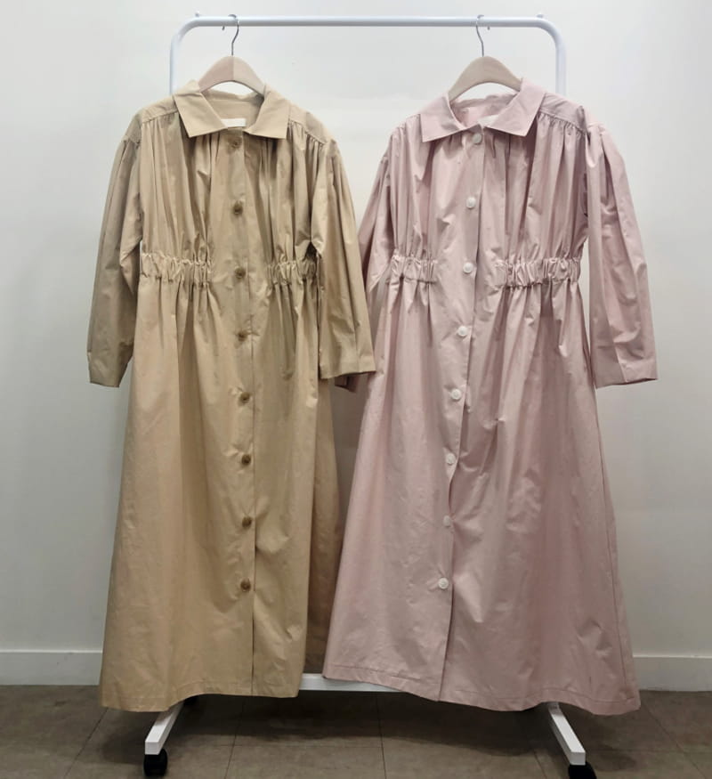 BLOOM - Korean Children Fashion - #Kfashion4kids - Shirring Banding One-piece - 2