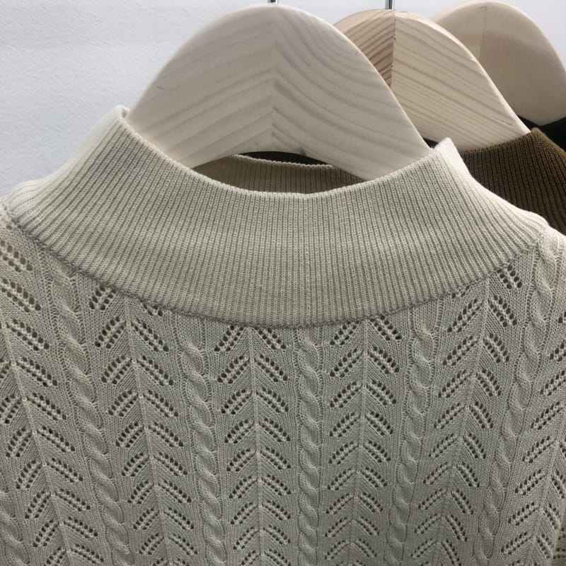BLOOM - Korean Children Fashion - #Kfashion4kids - Scaci Knit Pullover - 5