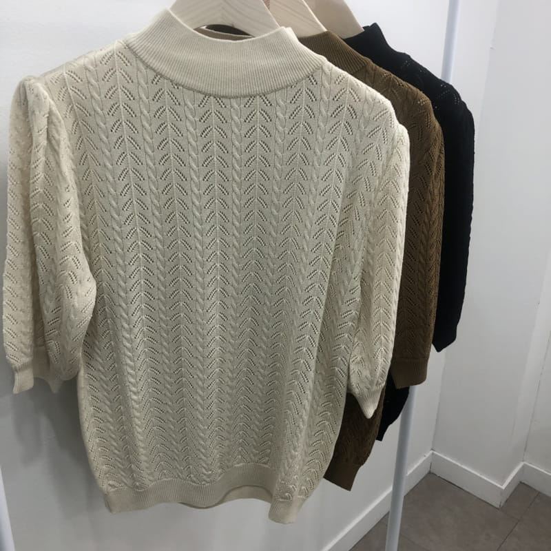 BLOOM - Korean Children Fashion - #Kfashion4kids - Scaci Knit Pullover - 7