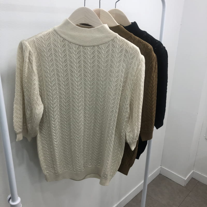 BLOOM - Korean Children Fashion - #Kfashion4kids - Scaci Knit Pullover - 8