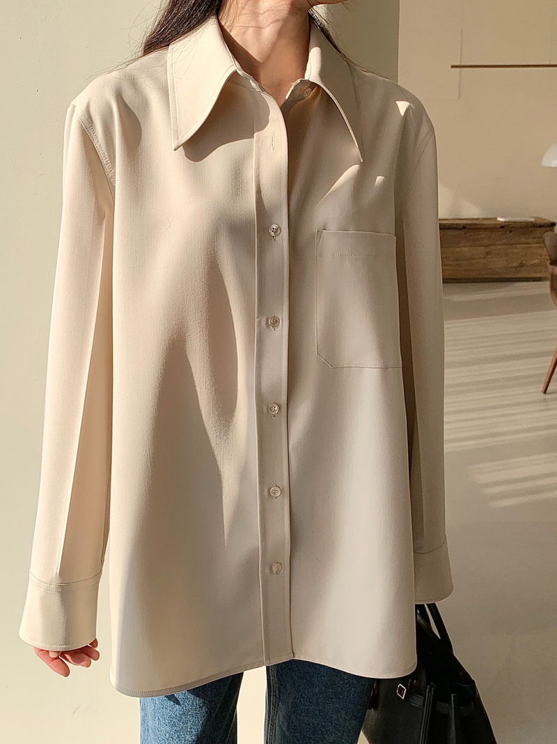 BOWEN - Korean Children Fashion - #Kfashion4kids - Drape Blouse - 2