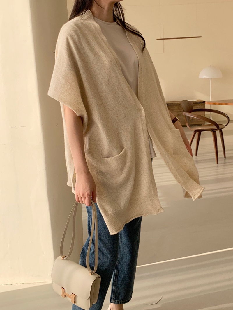 BOWEN - Korean Children Fashion - #Kfashion4kids - Cashmere Extrafine Wool Knit Vest - 8