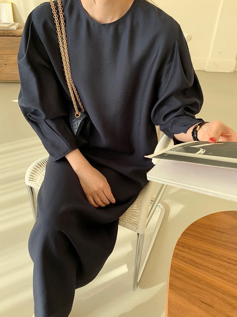 BOWEN - Korean Children Fashion - #Kfashion4kids - Modal Puff One-piece
