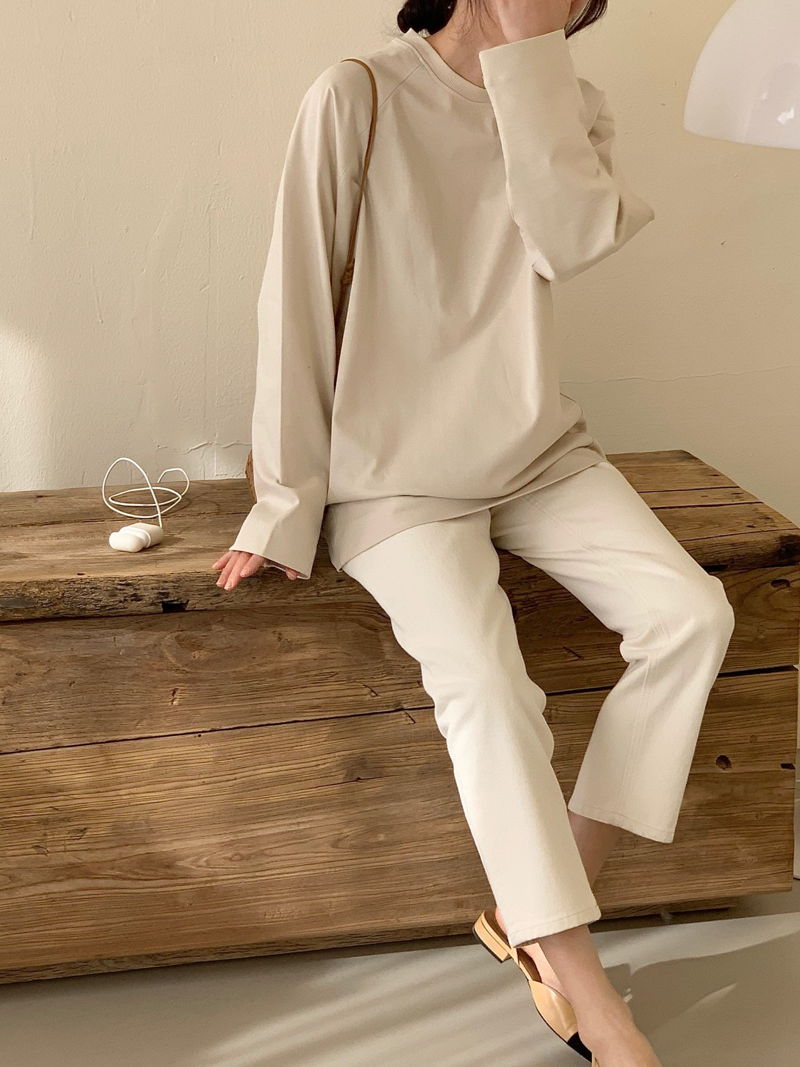 BOWEN - Korean Children Fashion - #Kfashion4kids - Slit Tee