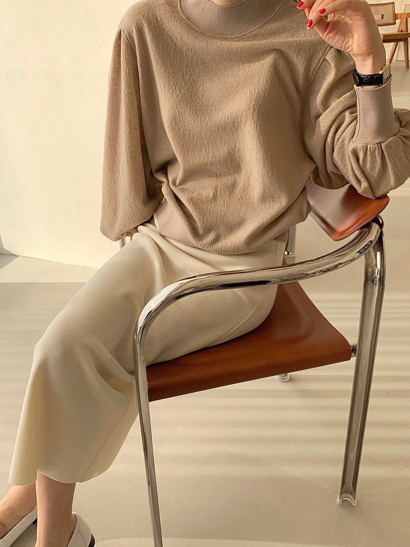 BOWEN - Korean Children Fashion - #Kfashion4kids - Wool Half Turtleneck Top - 11