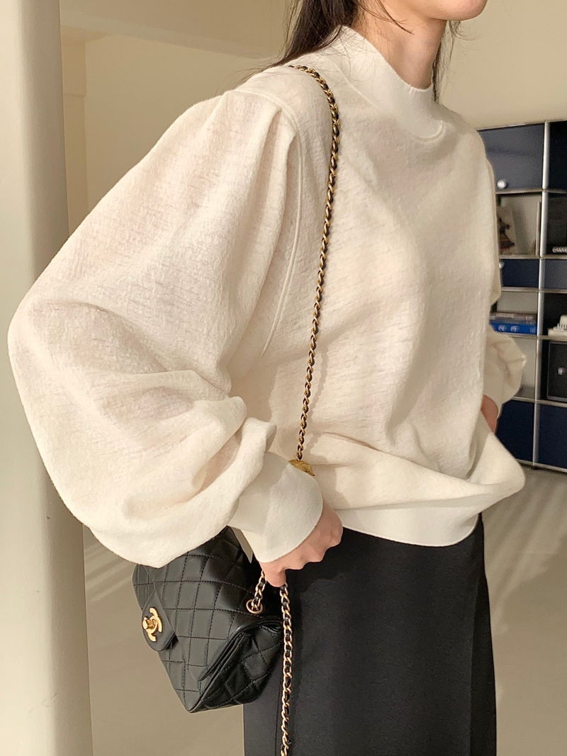 BOWEN - Korean Children Fashion - #Kfashion4kids - Wool Half Turtleneck Top - 4