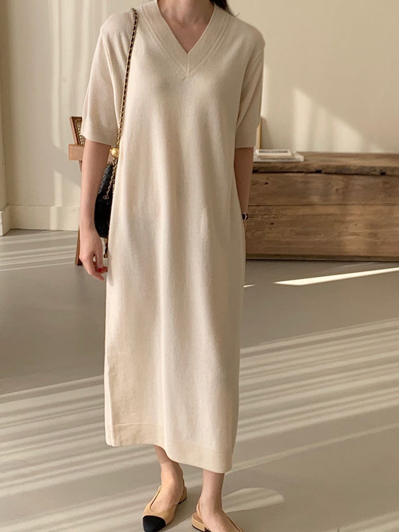 BOWEN - Korean Children Fashion - #Kfashion4kids - Cashmere Short Sleeved One-piece