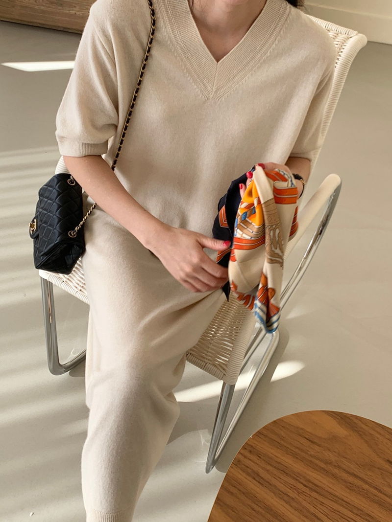 BOWEN - Korean Children Fashion - #Kfashion4kids - Cashmere Short Sleeved One-piece - 2