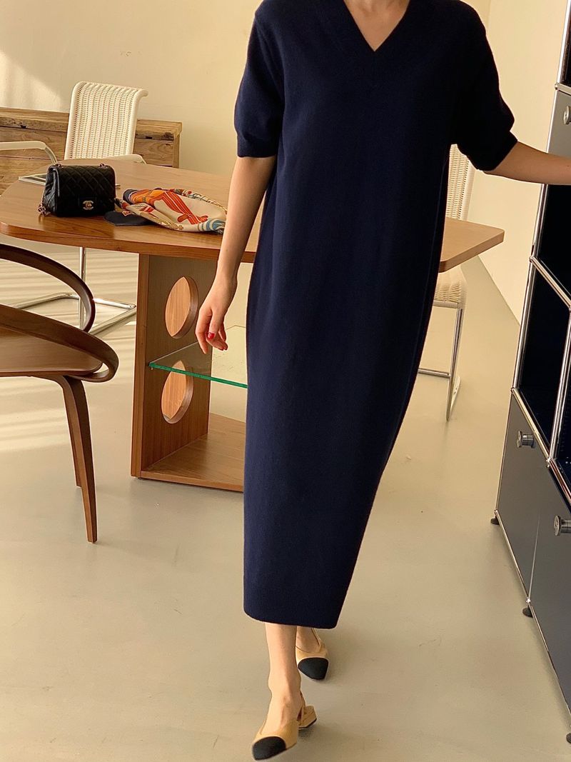 BOWEN - Korean Children Fashion - #Kfashion4kids - Cashmere Short Sleeved One-piece - 7
