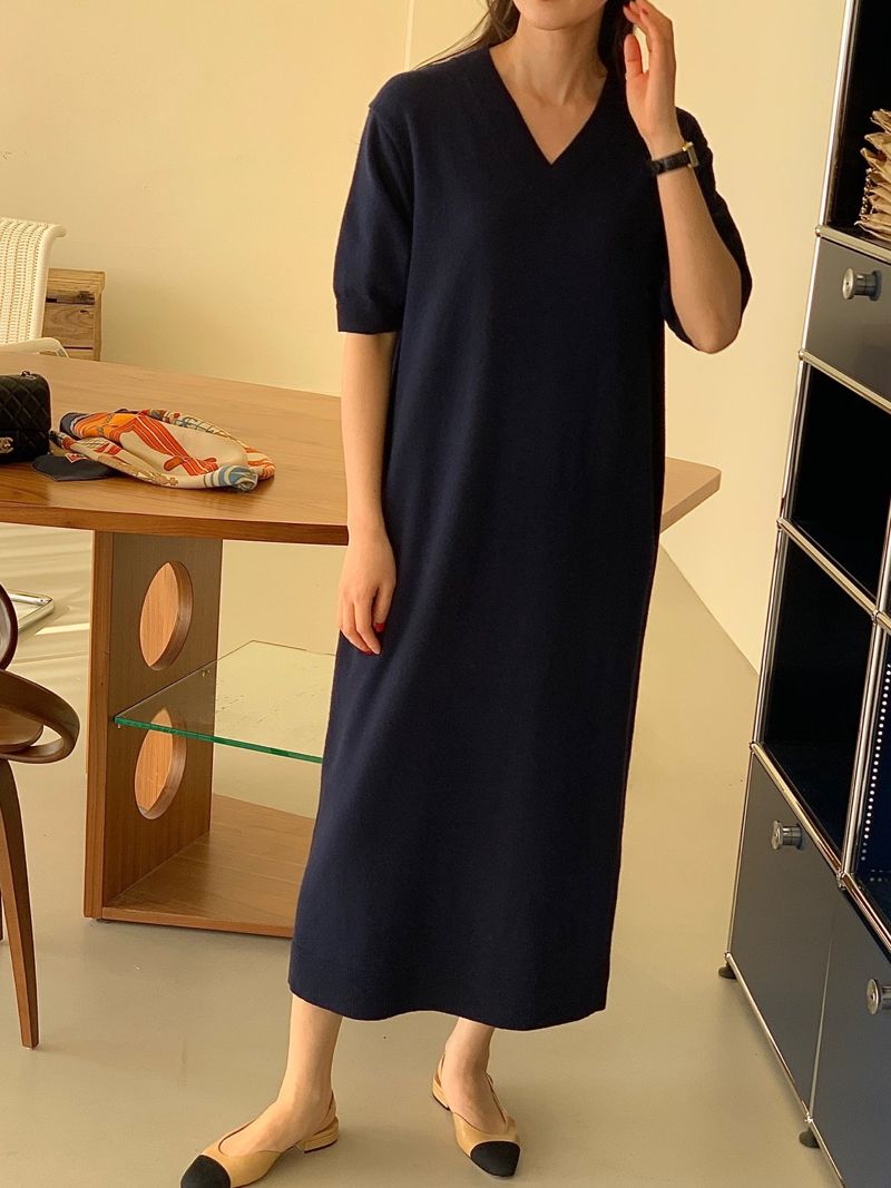 BOWEN - Korean Children Fashion - #Kfashion4kids - Cashmere Short Sleeved One-piece - 9