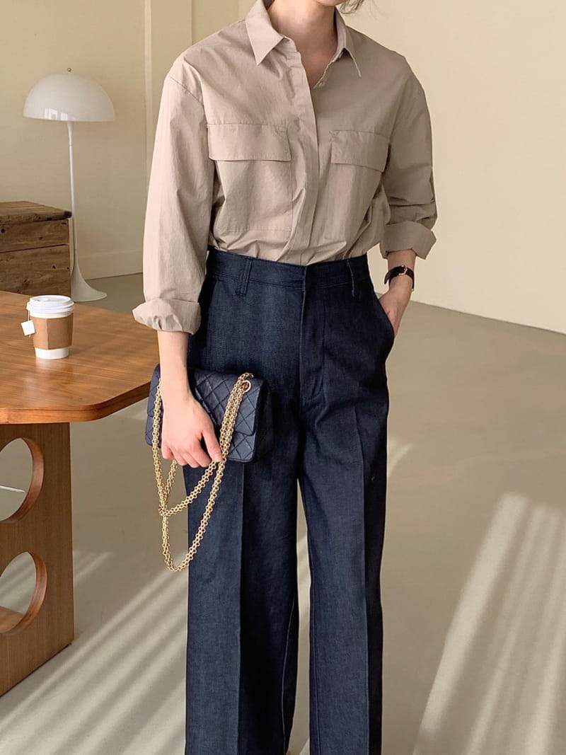 BOWEN - Korean Children Fashion - #Kfashion4kids - Bien Washing Shirt - 8