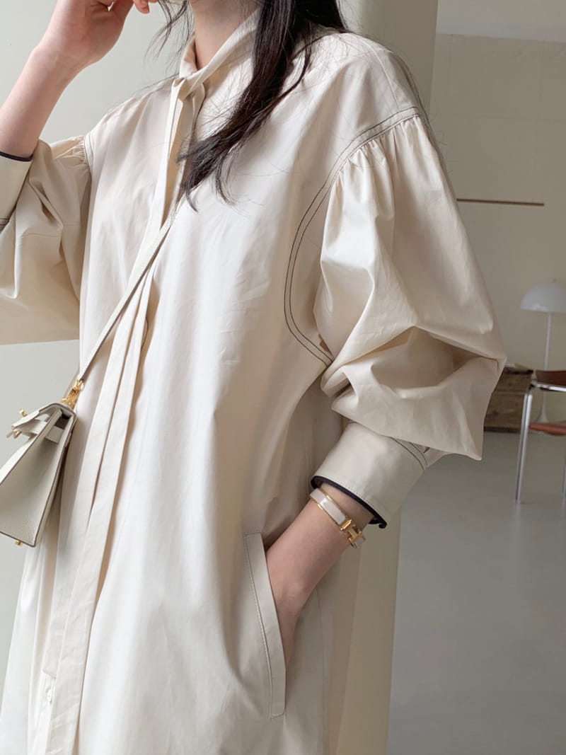 BOWEN - Korean Children Fashion - #Kfashion4kids - Laurant Tie One-piece - 8