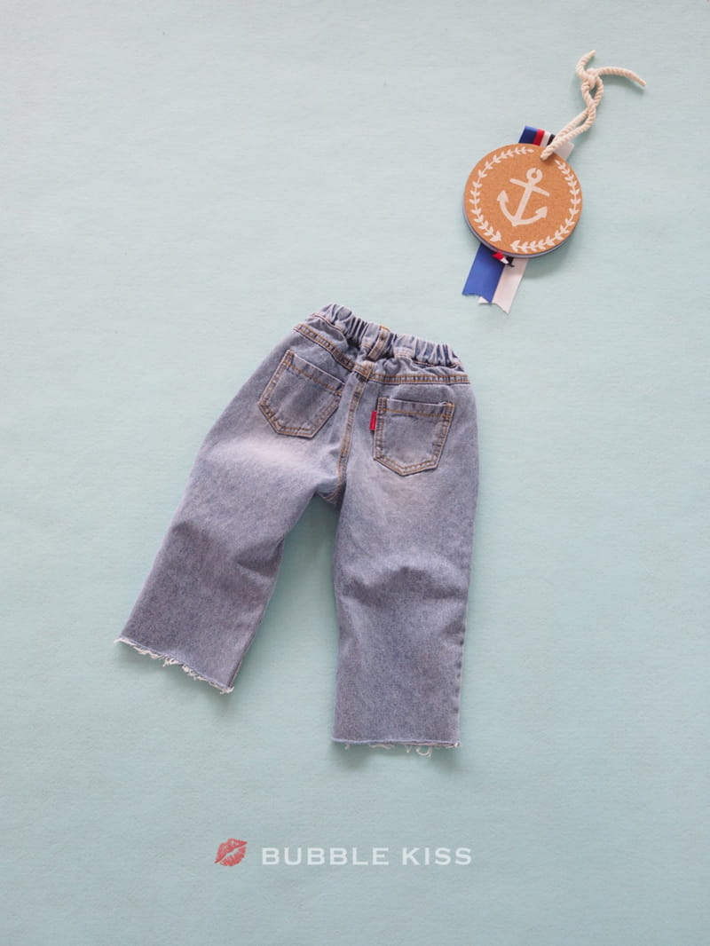 BUBBLE KISS - Korean Children Fashion - #Kfashion4kids - Straight Denim Pants - 2