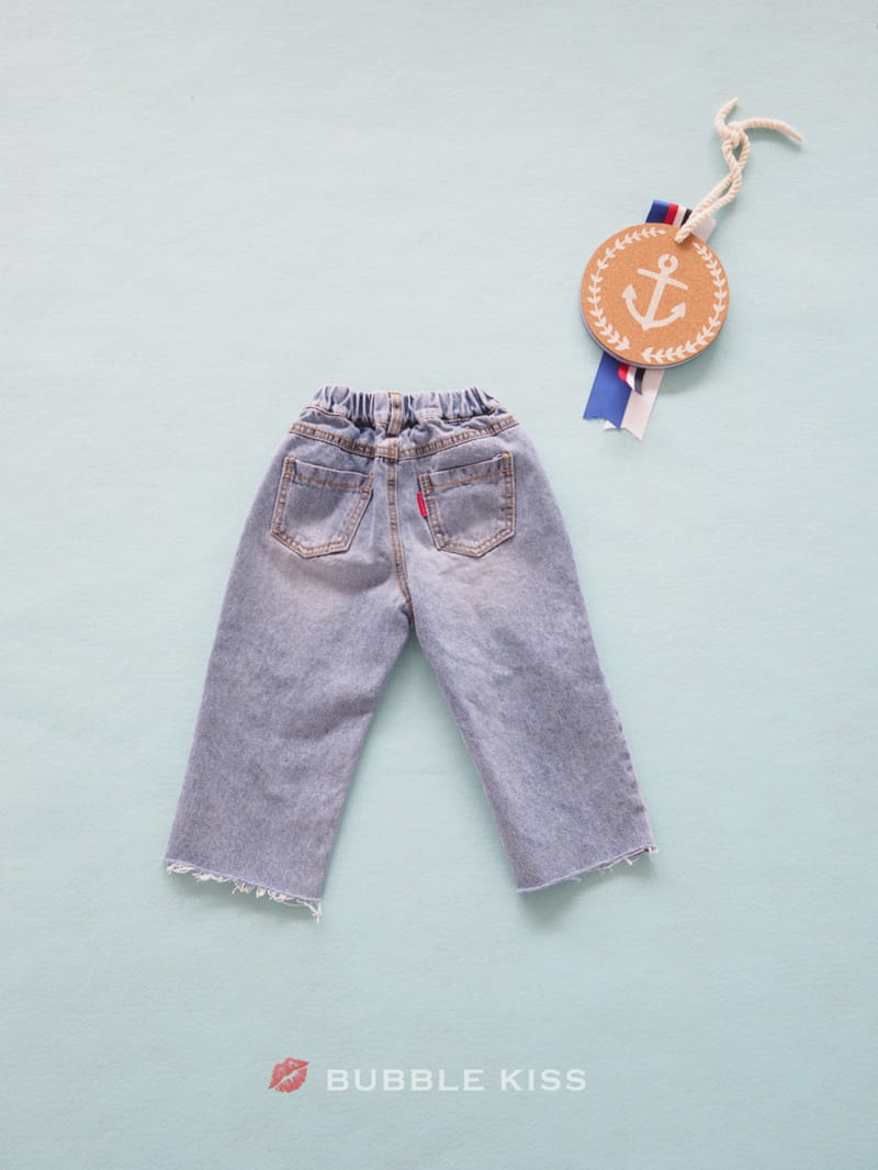 BUBBLE KISS - Korean Children Fashion - #Kfashion4kids - Straight Denim Pants - 3