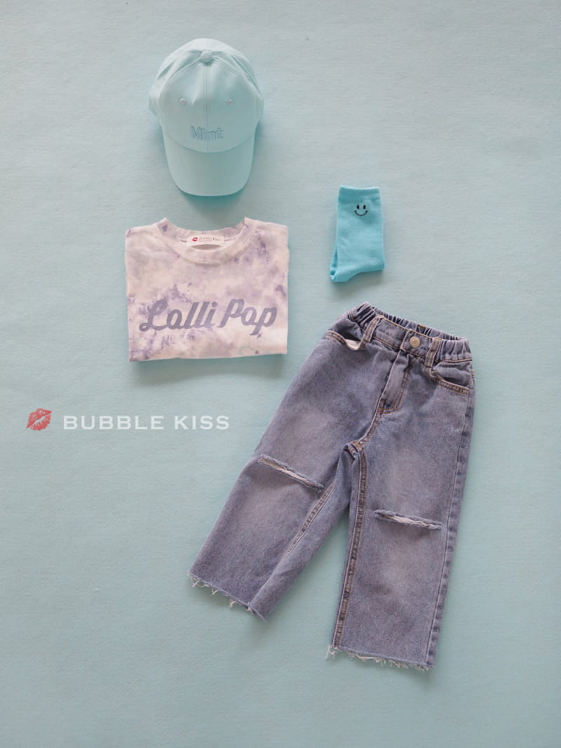 BUBBLE KISS - Korean Children Fashion - #Kfashion4kids - Straight Denim Pants - 5