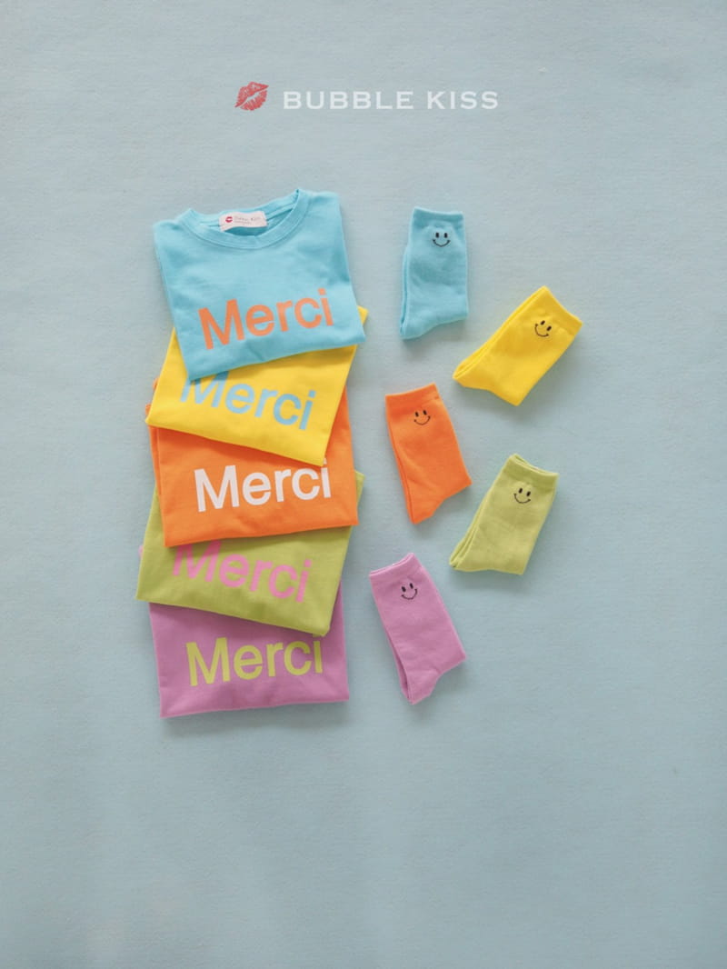 BUBBLE KISS - Korean Children Fashion - #Kfashion4kids - Merci Tee - 4
