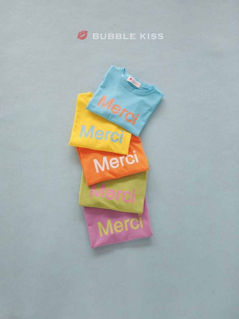 BUBBLE KISS - Korean Children Fashion - #Kfashion4kids - Merci Tee - 5