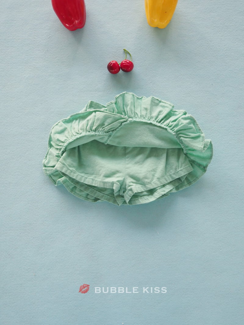 BUBBLE KISS - Korean Children Fashion - #Kfashion4kids - Linen Frill Shorts - 5